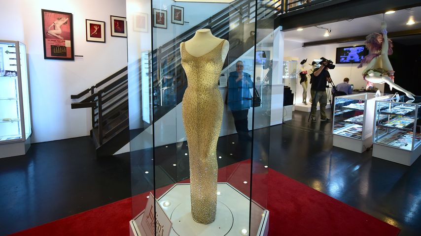 Marilyn Monroes Kleid, das sie beim Geburtstag von John F. Kennedy trug
