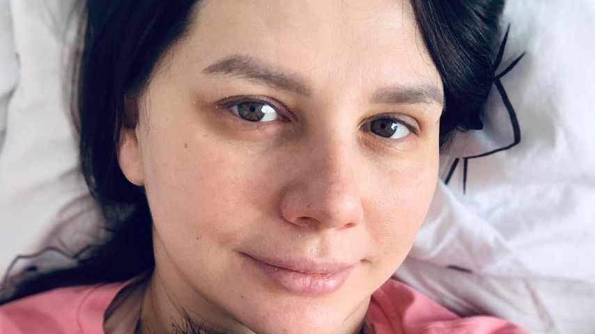 Marina Balmasheva und ihr Baby Olga, Februar 2021