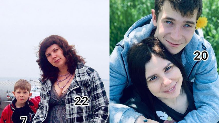 Influencerin liebt Stiefsohn: Sie teilt skurrilen Throwback