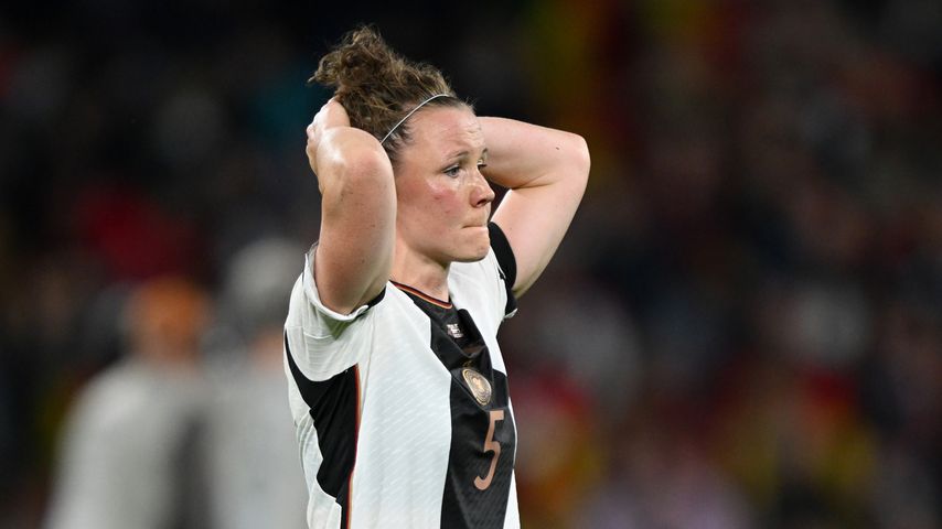 Marina Hegering bei der Fußballweltmeisterschaft 2023