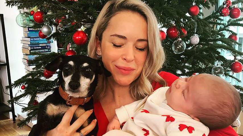 Marina Hoermanseder mit ihrer Tochter Lotti Zoé Miami