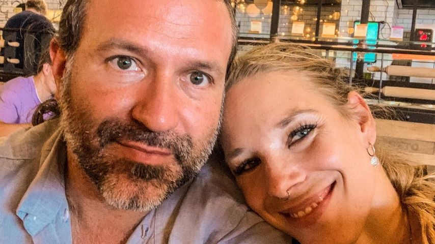 Marina Pinilla mit ihrem neuen Freund Juan