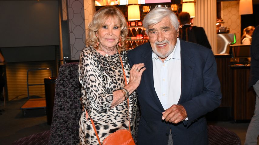 Mario Adorf und seine Frau Monique Faye