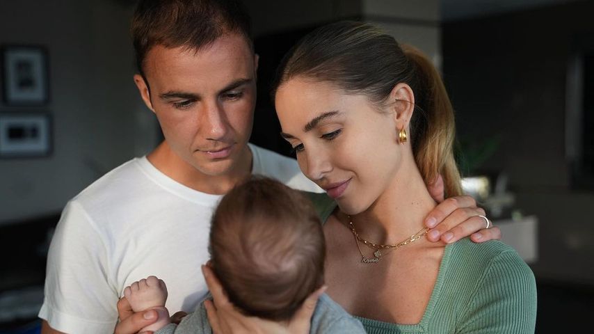 Mario, Ann-Kathrin und Rome Götze