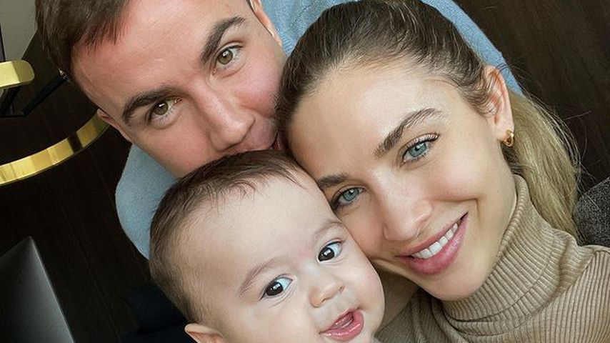 Mario, Ann-Kathrin und Rome Götze