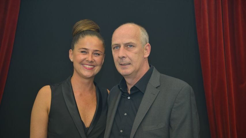 Mario Basler und Doris Büld bei der 60. Geburtstagsfeier von Clemens Tönnies in Rheda-Wiedenbrück, 27. Mai 2016