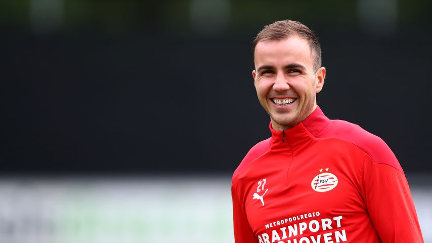 Mario Götze bei einem PSV-Eindhoven-Training