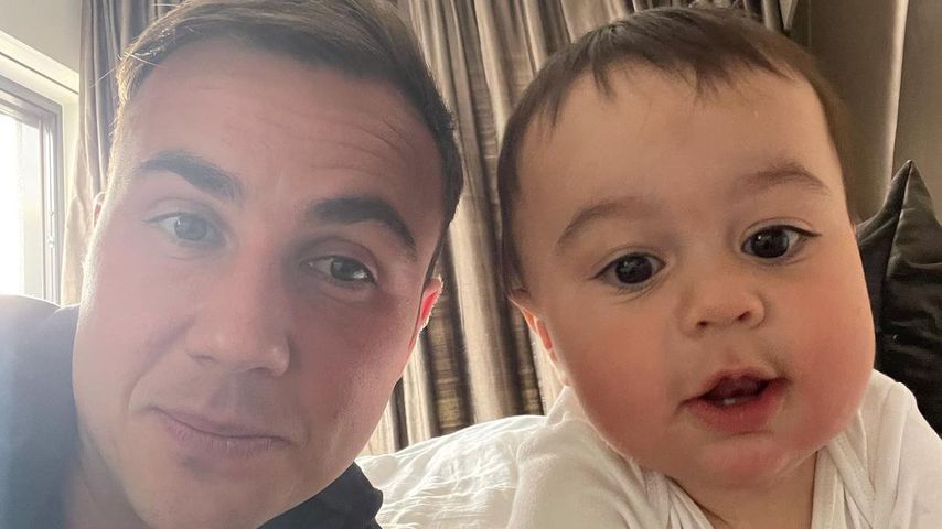 Mini-Götze: Mario und Sohn Rome sind zum Verwechseln ähnlich