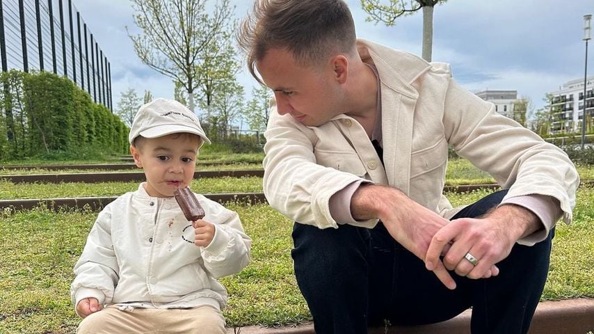 So dramatisch war die Geburt von Mario Götzes Sohn Rome