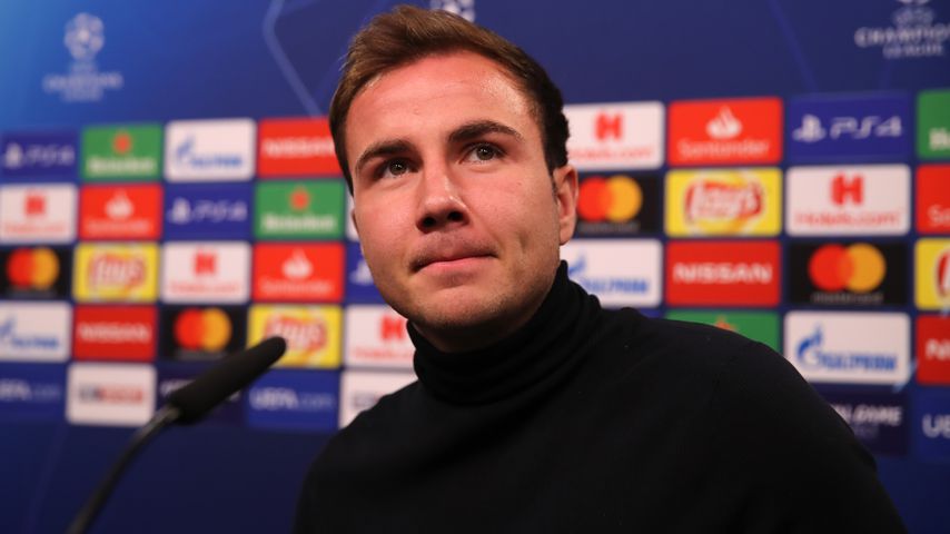 Mario Götze bei einer Pressekonferenz in Dortmund im November 2018