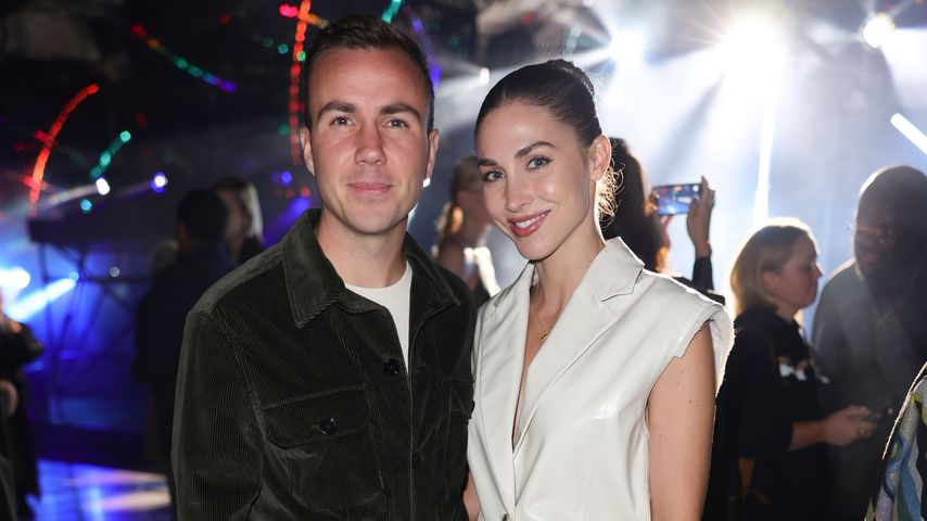 Mario Götze und Ann-Kathrin Götze im September 2022
