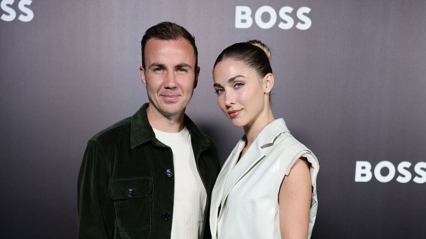 Mario Götze und Ann-Kathrin Götze im September 2022
