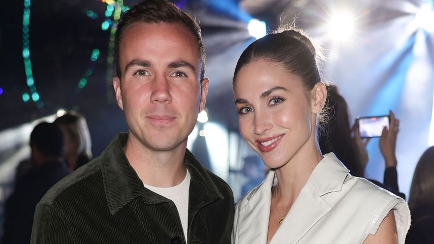 Mario Götze und seine Frau Ann-Kathrin im September 2022