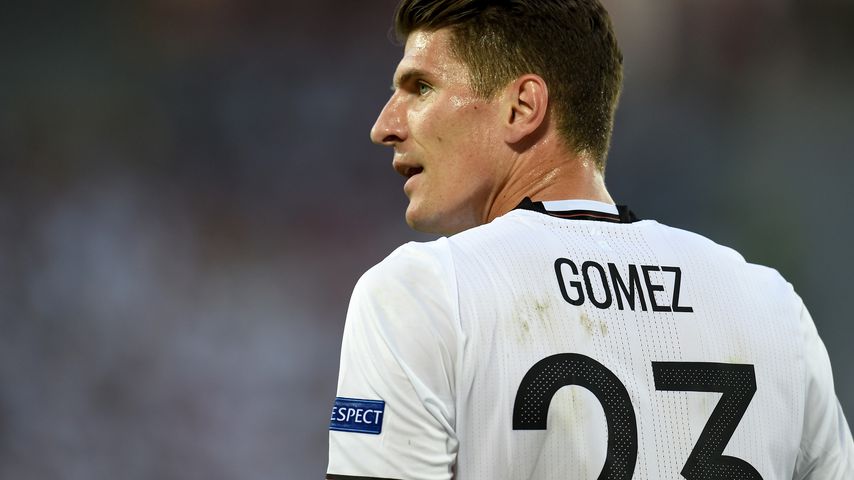 Mario Gomez bei einem UEFA-Championsleaguespiel in Bordeaux im Juli 2016