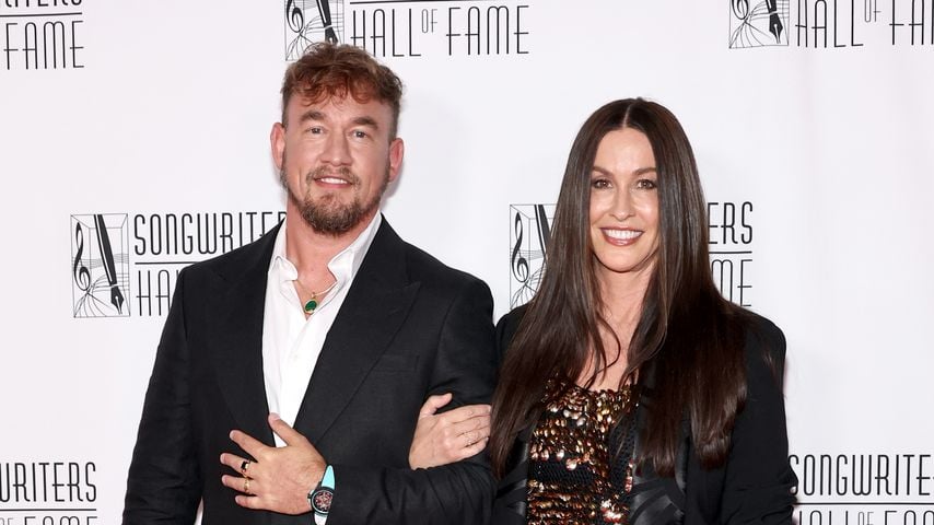 Mario "Souleye" Treadway und Alanis Morissette bei der Songwriters Hall of Fame Induction & Awards Gala 2026