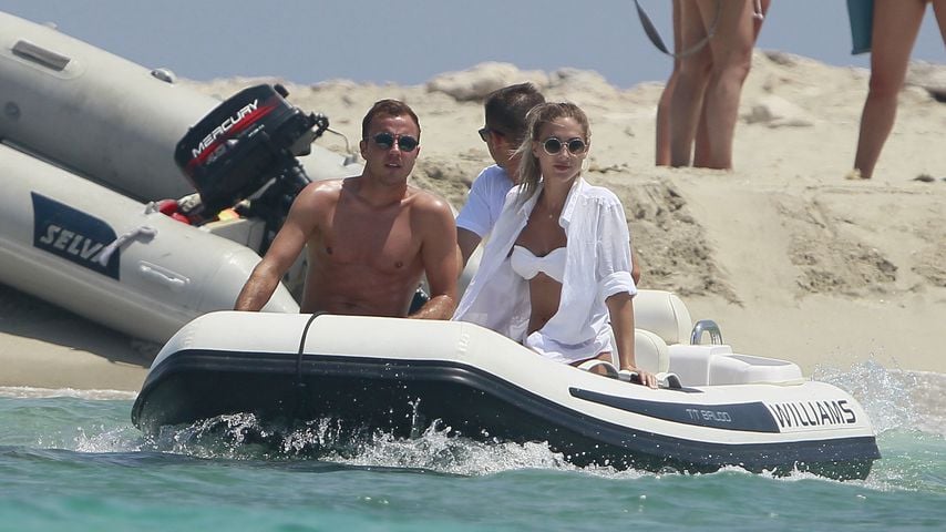 Mario und Ann-Kathrin Götze in Spanien, Juli 2019