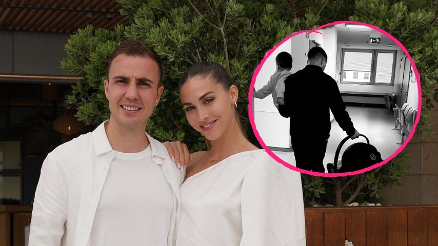 Endlich bestätigt: Mario Götze verlässt Krankenhaus mit Baby