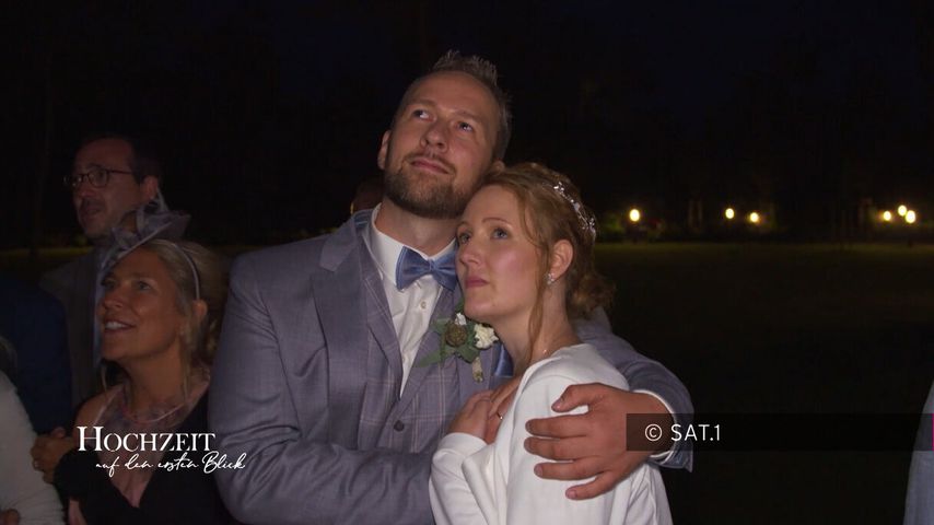 Mario und Lisa bei ihrer "Hochzeit auf den ersten Blick"-Feier