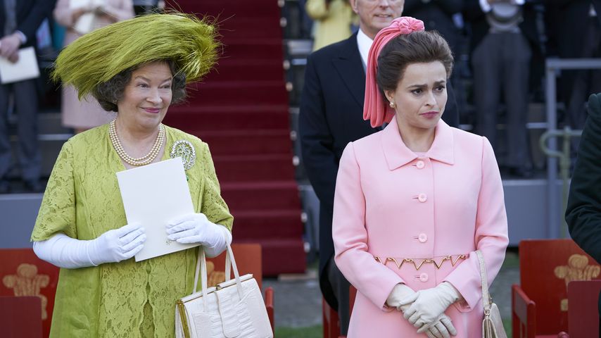 Marion Bailey und Helena Bonham Carter in "The Crown"