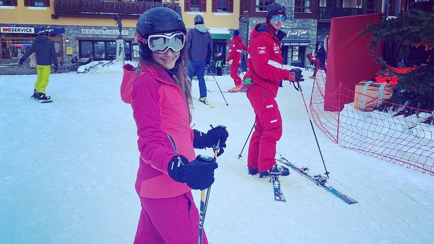 Marion Grosjean auf der Piste in Frankreich
