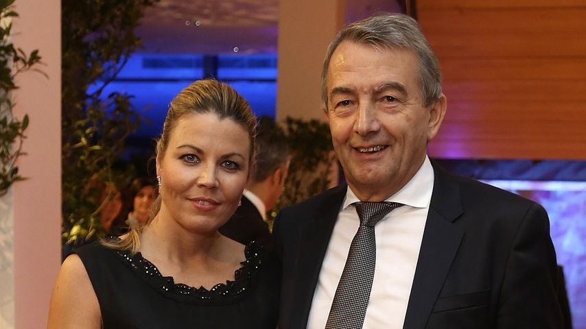 Marion Popp und Wolfgang Niersbach, Januar 2015