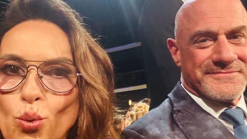 Mariska Hargitay und Christopher Meloni bei den Emmys, 2025
