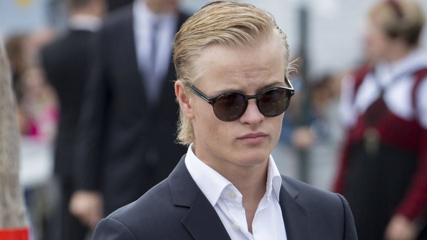 Marius Borg Høiby beim 25-jährigen Thronjubiläum von König Harald in Trondheim, 23. Juni 2016