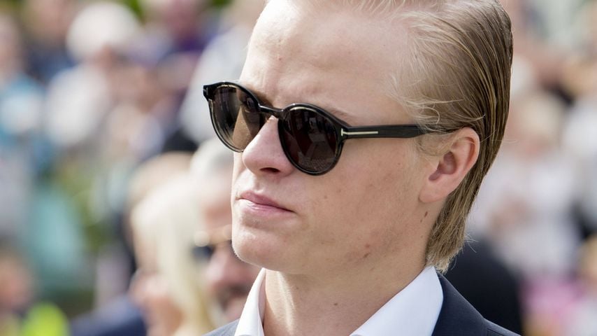 Marius Borg Høiby beim 25-jährigen Thronjubiläum von König Harald in Trondheim, 23. Juni 2016