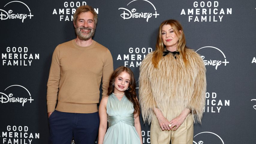 Mark Duplass, Imogen Faith Reid und Ellen Pompeo, "Good American Family"-Darsteller