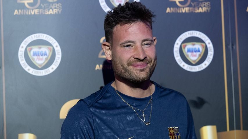 Mark Eggers beim Megapark Opening in Palma de Mallorca, April 2025