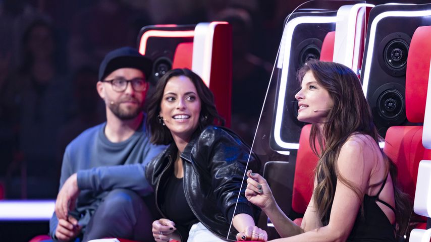 Mark Forster, Stefanie Kloß und Yvonne Catterfeld bei "The Voice of Germany"