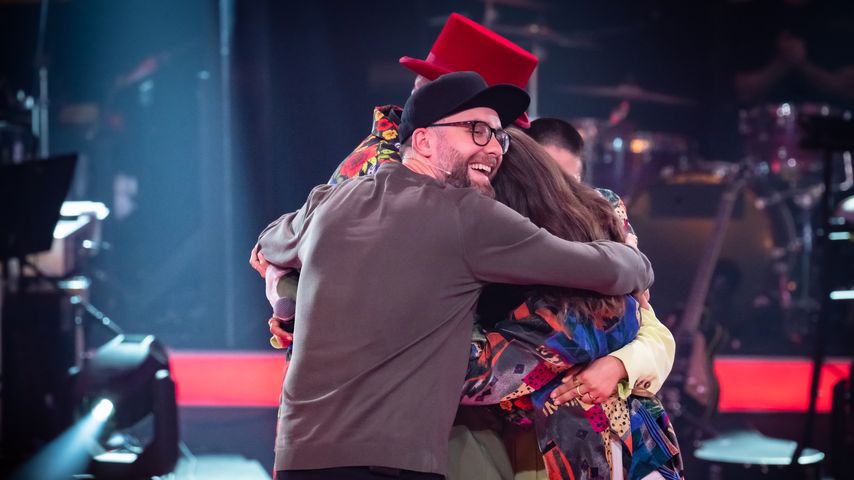Mark Forster mit seinen Talents bei "The Voice of Germany"