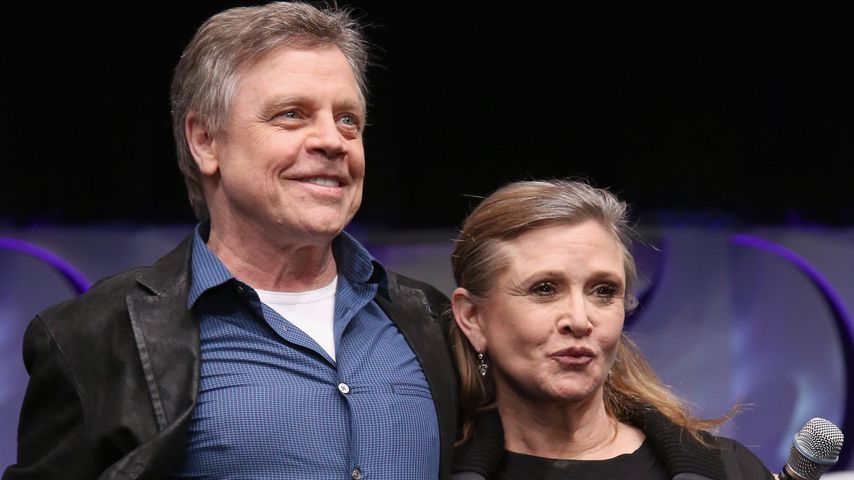 Mark Hamill und Carrie Fisher 2015
