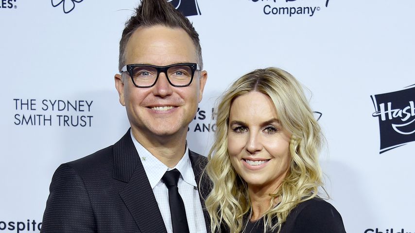 Mark Hoppus und Ehefrau Skye Everly in Los Angeles, Oktober 2018