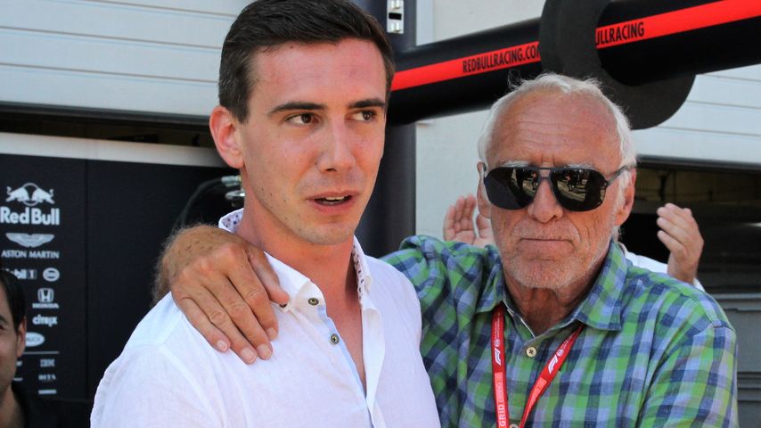 Mark Mateschitz mit seinem Vater Dietrich Mateschitz
