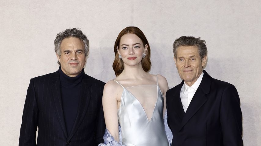 Mark Ruffalo, Emma Stone und Willem Dafoe