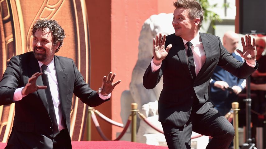 Die Marvel-Stars Mark Ruffalo und Jeremy Renner