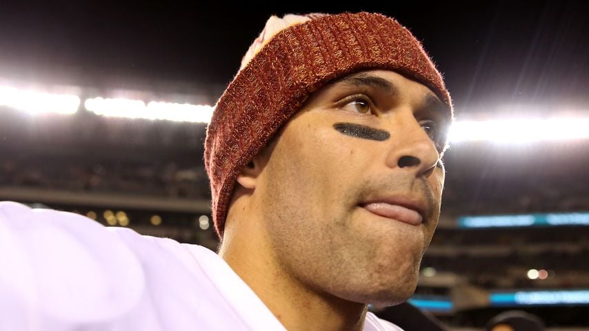 Mark Sanchez nach der Niederlage der Washington Redskins bei den Philadelphia Eagles, Dezember 2018