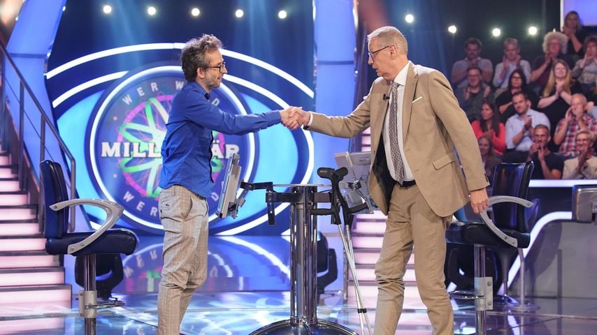 Mark Thomsen (l.) und Günther Jauch, September 2025