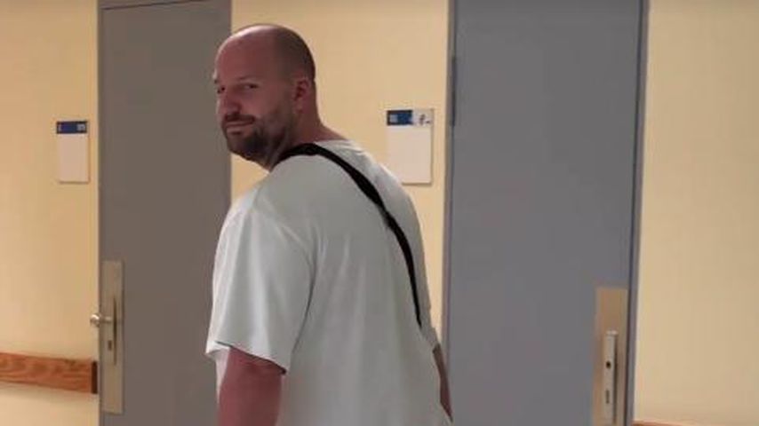 Mark von Want mit seinem Baby