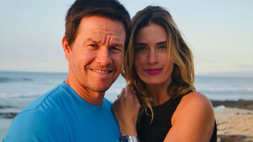 Mark Wahlberg mit seiner Frau Rhea