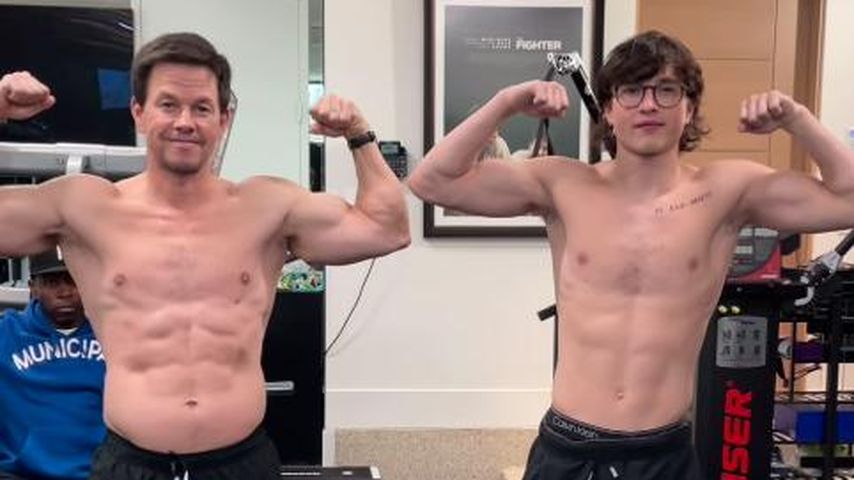 Mark Wahlberg und Sohn Michael Wahlberg