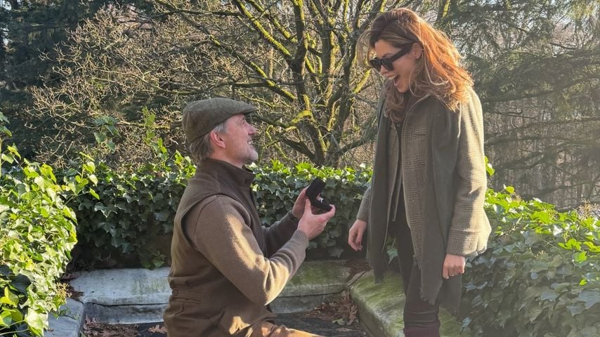 Mark Wilson und Sophie Stanbury im Januar 2025