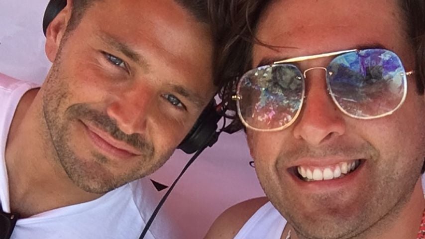 Mark Wright und James Argent, Juni 2018