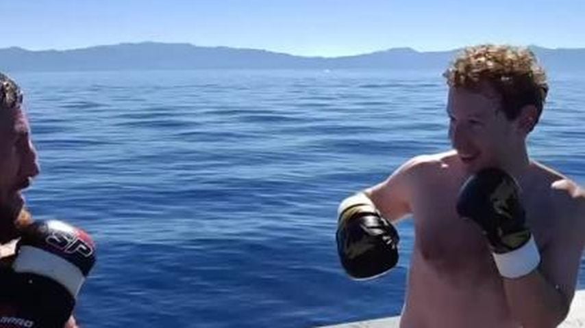 MMA-Kämpfer Merab Dvalishvili und Tech-Milliardär Mark Zuckerberg