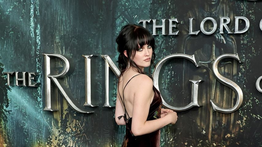 Markella Kavenagh beim Screening von "Die Ringe der Macht" in New York