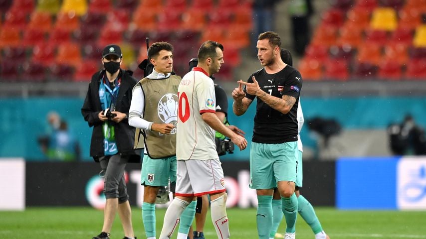 Österreich-Kicker Marko Arnautovic für ein EM-Spiel gesperrt