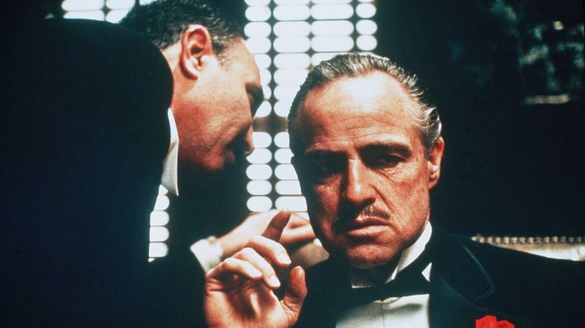 Marlon Brando in "Der Pate", 1974