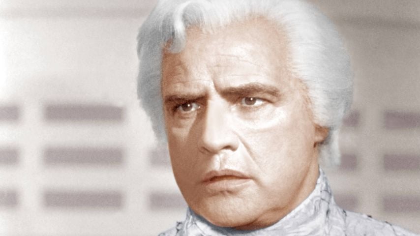Marlon Brando in "Superman", 1978
