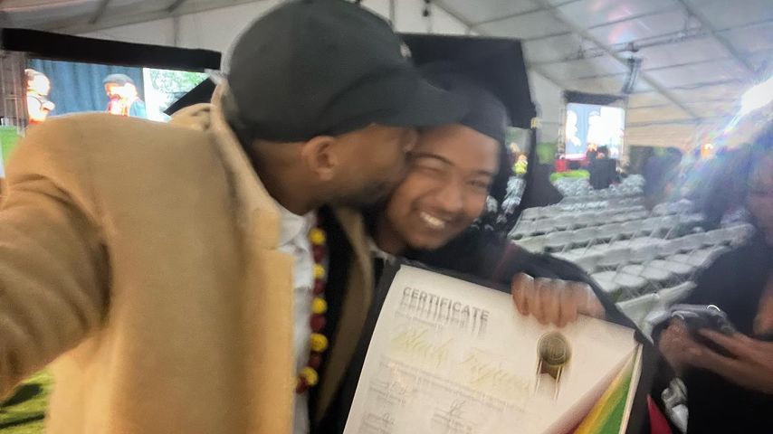 Marlon Wayans mit seinem Sohn Kai